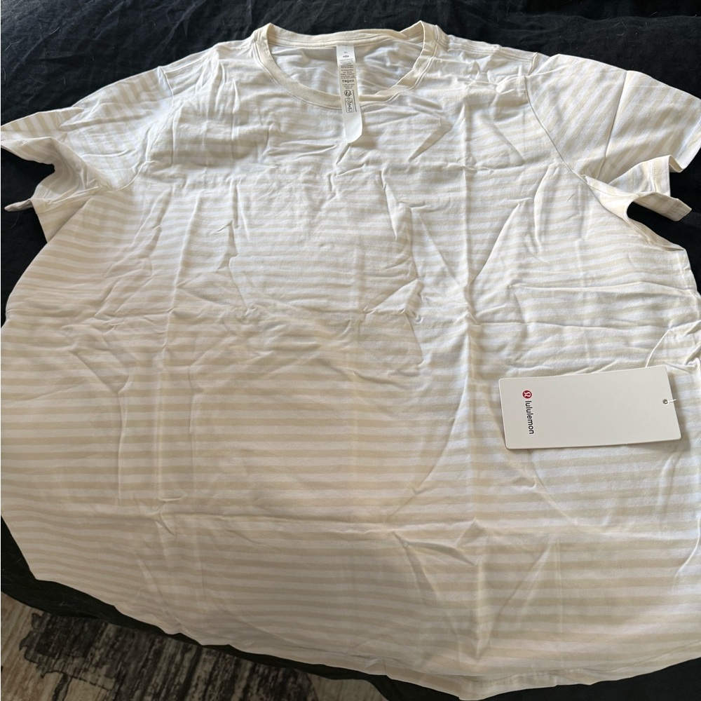 Lululemon Women’s Love Crew Neck Striped Shirt